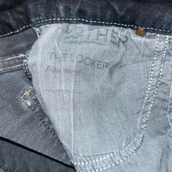 MOTHER Womens The Looker Bittersweet Jeans Size 24 - Picture 4 of 5